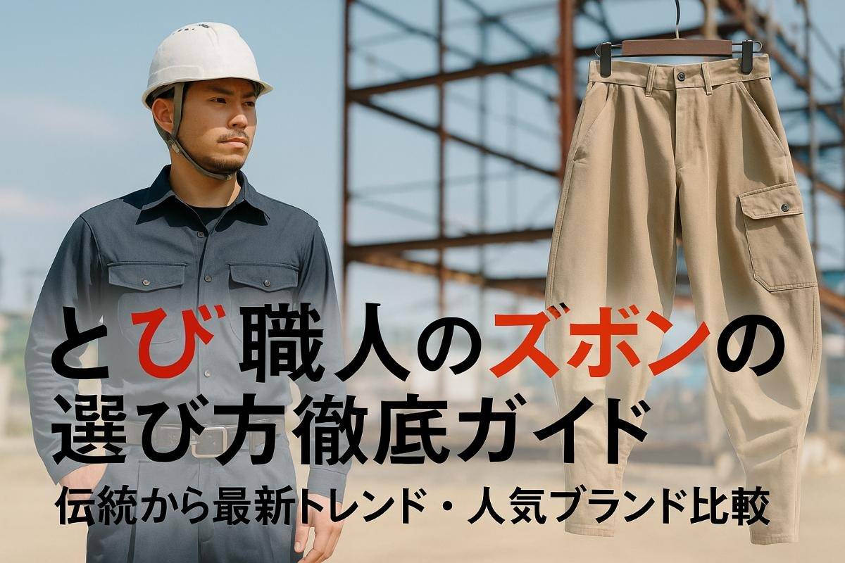 鳶職人のズボンの種類と選び方徹底ガイド｜伝統から最新トレンド・人気ブランド比較