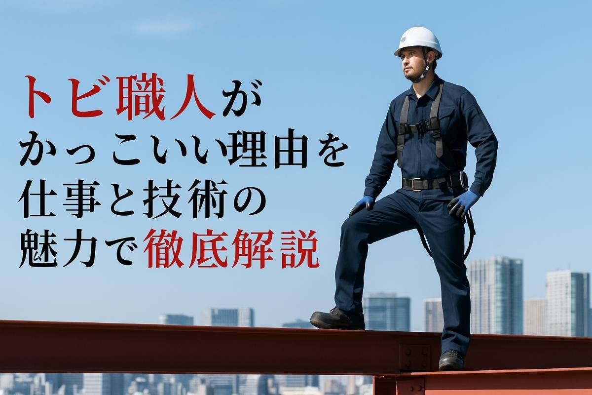 鳶職人がかっこいい理由を仕事と技術の魅力で徹底解説